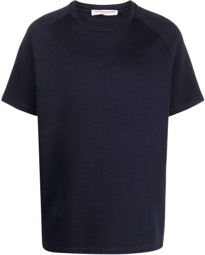 Orlebar Brown T-shirt met ronde hals Blauw