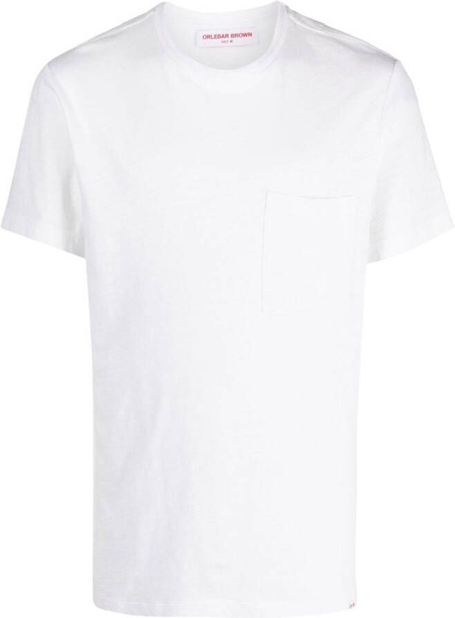 Orlebar Brown T-shirt met ronde hals Wit