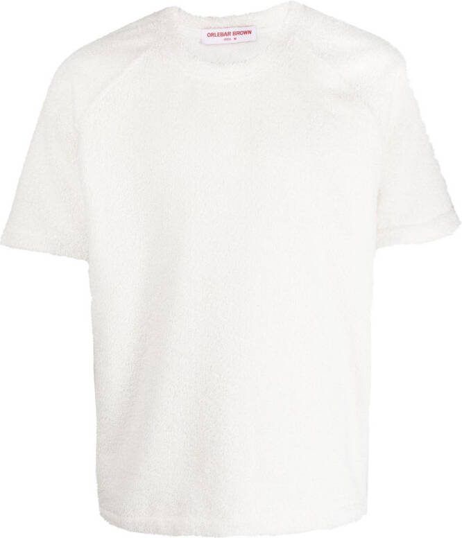 Orlebar Brown T-shirt van badstof Wit