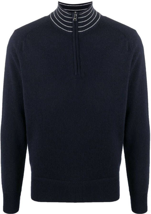 Orlebar Brown Trui met hoge hals Blauw