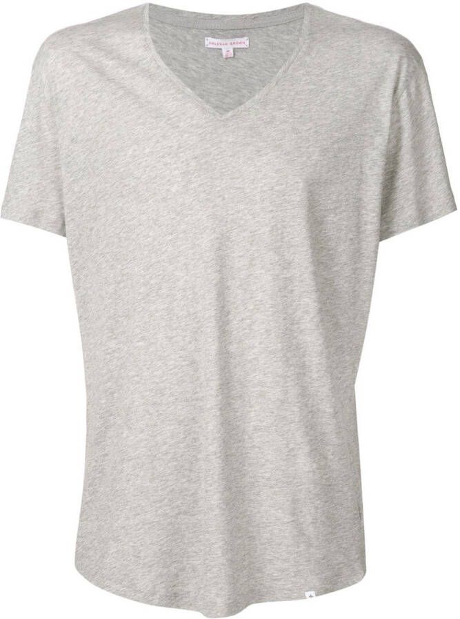 Orlebar Brown V-neck T-shirt Grijs