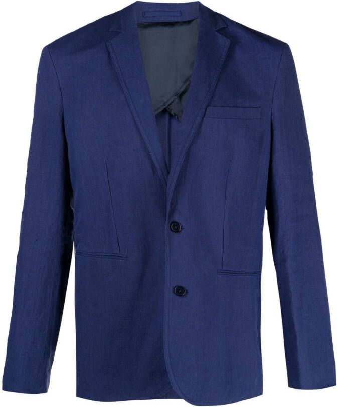 Orlebar Brown Zijden blazer Blauw