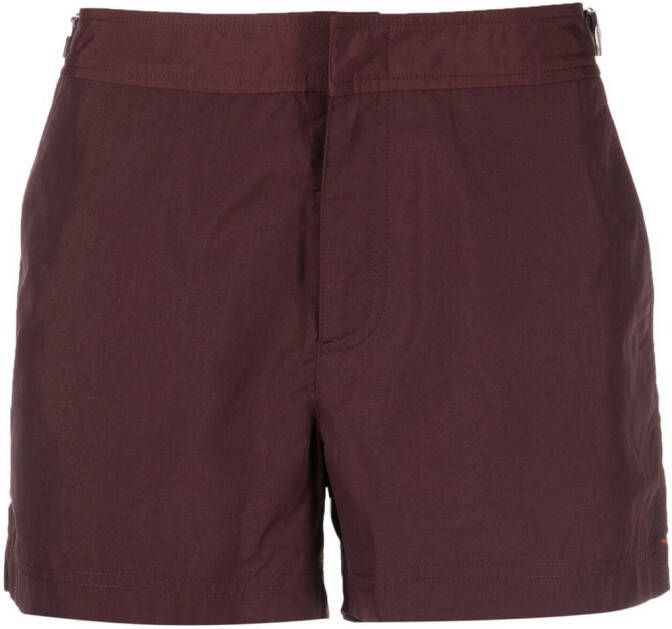 Orlebar Brown Zwembroek met verborgen sluiting Rood