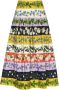 Oscar de la Renta Rok met botanische print Veelkleurig - Thumbnail 1