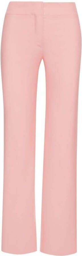 Oscar de la Renta Straight broek Roze
