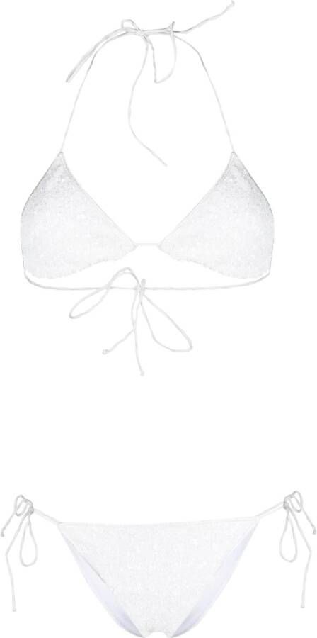 Oséree Bikini met halternek Wit