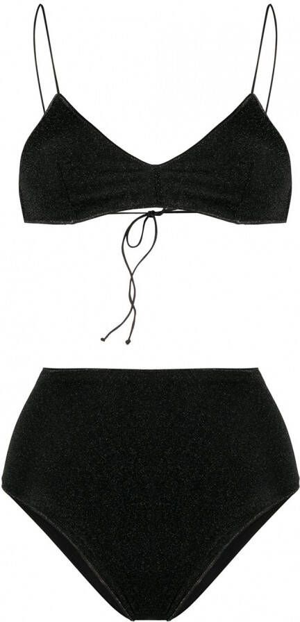 Oséree High waist bikini Zwart