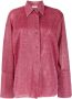 Oséree Lurex blouse Rood - Thumbnail 1