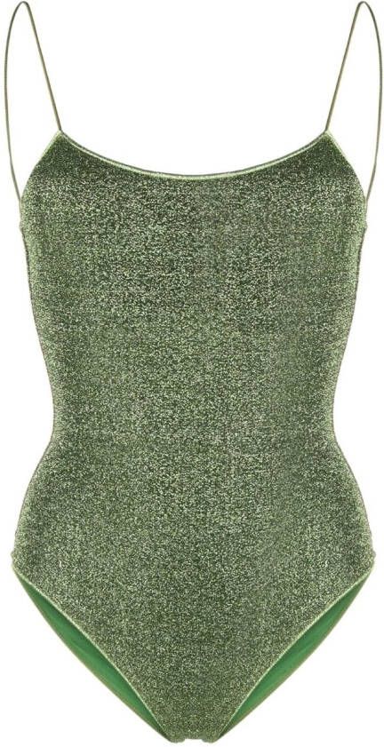 Oséree Metallic badpak Groen