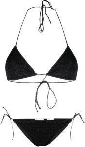 Oséree Metallic bikini Zwart
