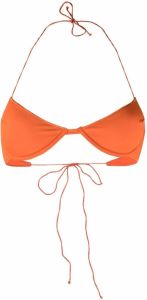 Oséree Triangel bikinitop Oranje