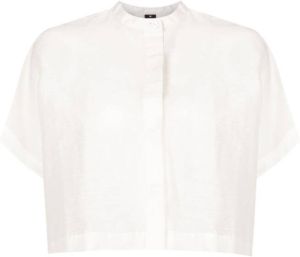 Osklen Cropped blouse Wit