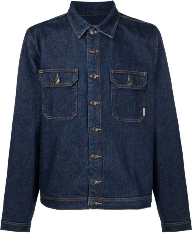 Osklen Denim jack Blauw