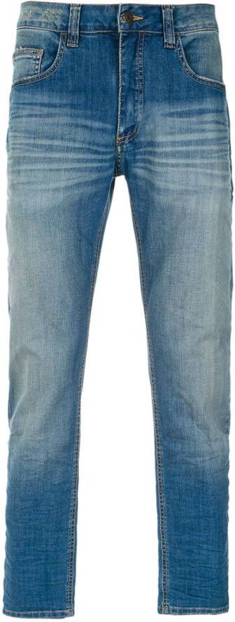 Osklen jeans met recht uitlopende pijpen Blauw
