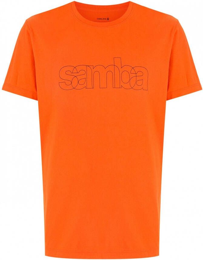 Osklen Katoenen T-shirt Oranje