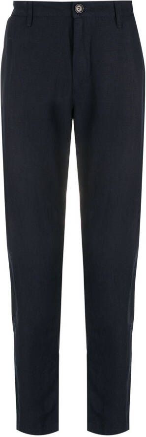Osklen Linnen pantalon Blauw