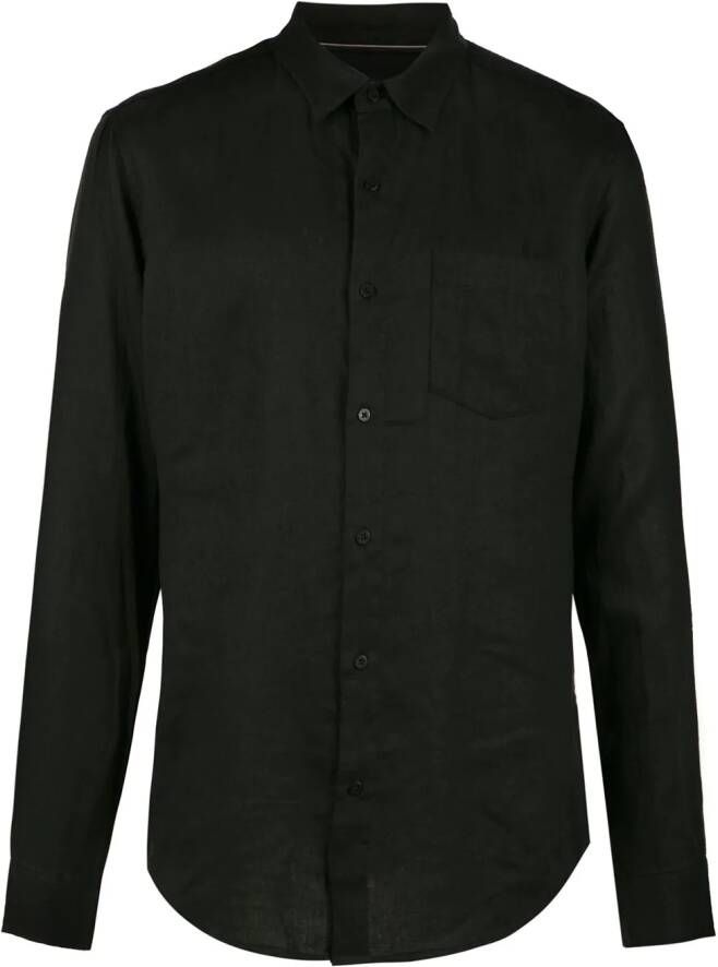 Osklen Linnen shirt Zwart