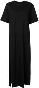 Osklen Maxi-jurk met korte mouwen Zwart