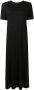 Osklen Maxi-jurk met ronde hals Zwart - Thumbnail 1