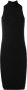 Osklen Midi-jurk met hoge hals Zwart - Thumbnail 1