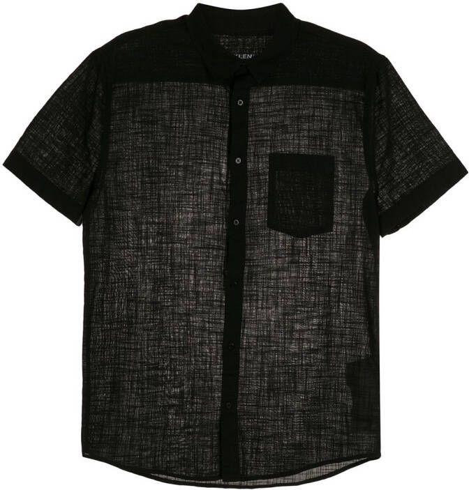 Osklen Overhemd met borstzak Zwart