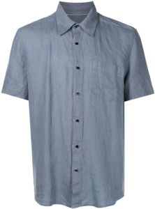 Osklen Overhemd met korte mouwen Blauw