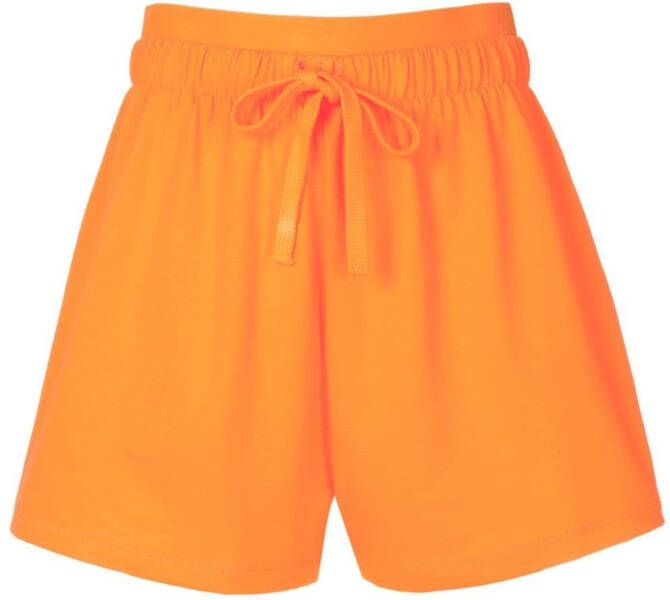 Osklen Shorts met elastische taille Oranje