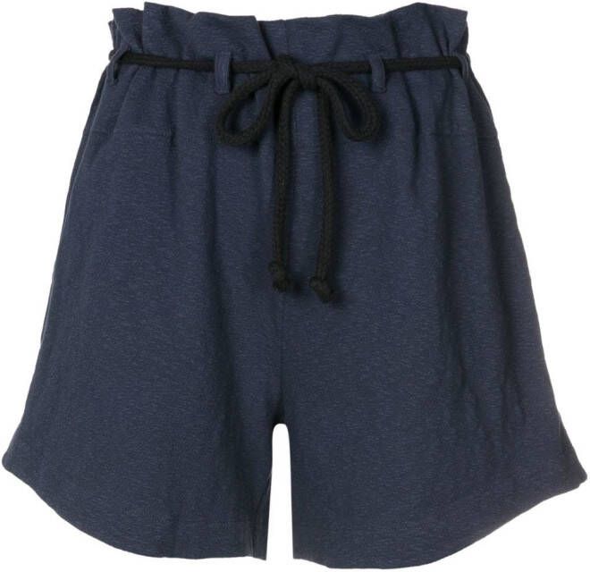 Osklen Shorts met touw Blauw