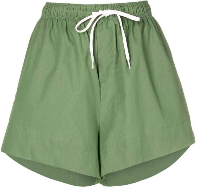 Osklen Shorts met trekkoord Groen