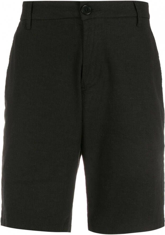Osklen Slim-fit chino shorts Zwart