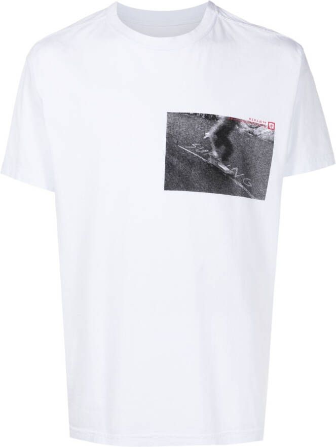 Osklen T-shirt met fotoprint Wit