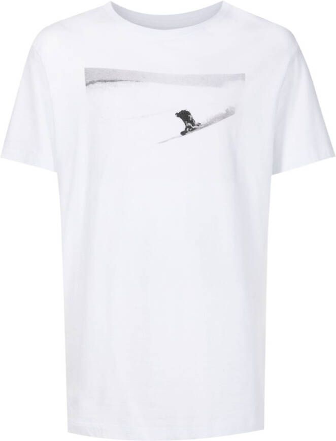 Osklen T-shirt met fotoprint Wit