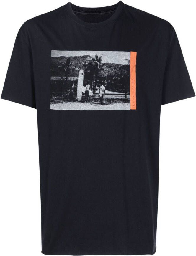 Osklen T-shirt met fotoprint Zwart