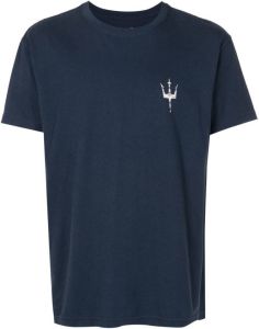 Osklen T-shirt met grafische print Blauw