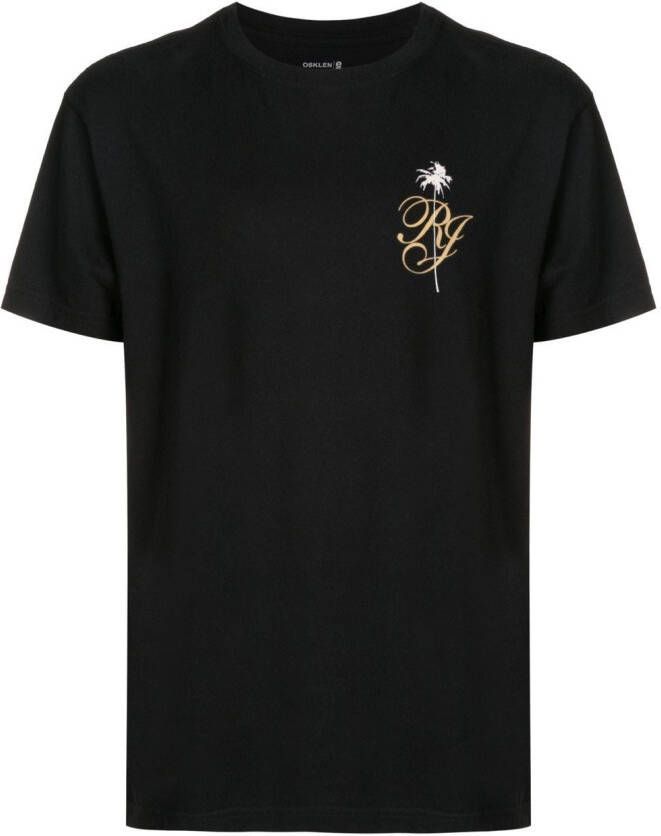 Osklen T-shirt met korte mouwen Zwart