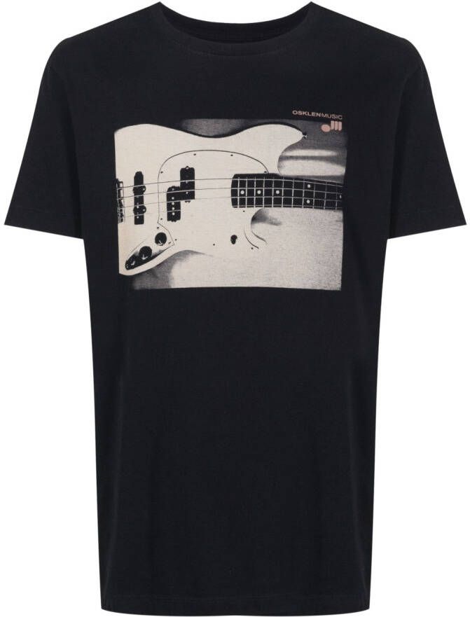 Osklen T-shirt met logo Zwart