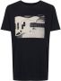 Osklen T-shirt met logo Zwart - Thumbnail 1