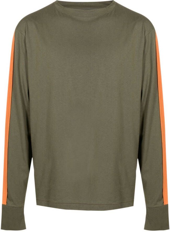 Osklen T-shirt met logoprint Groen