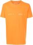 Osklen T-shirt met logoprint Oranje - Thumbnail 1