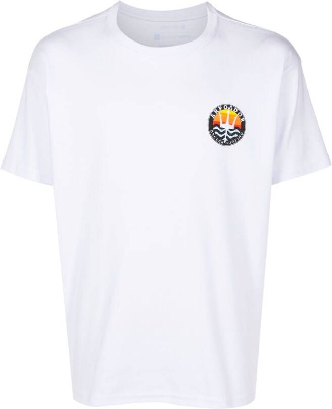 Osklen T-shirt met logoprint Wit