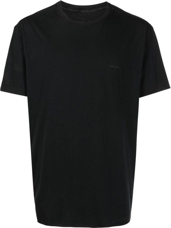 Osklen T-shirt met logoprint Zwart