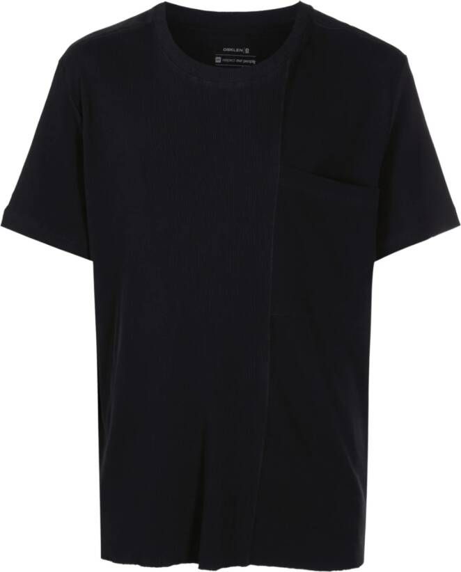 Osklen T-shirt met opgestikte zak Zwart