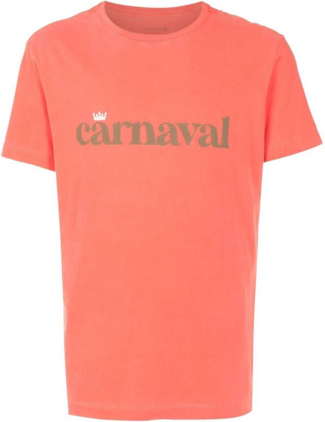 Osklen T-shirt met print Oranje