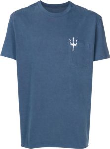 Osklen T-shirt met ronde hals Blauw
