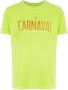 Osklen T-shirt met ronde hals Groen - Thumbnail 1