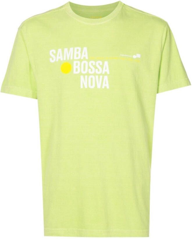 Osklen T-shirt met ronde hals Groen
