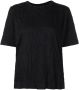 Osklen T-shirt met ronde hals Zwart - Thumbnail 1
