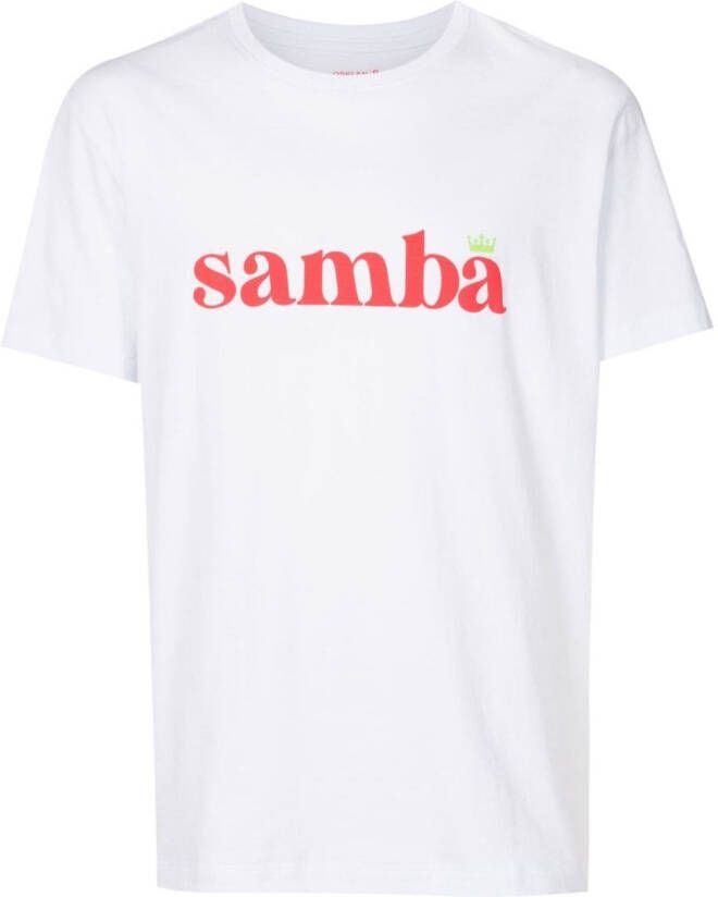 Osklen T-shirt met tekst Wit