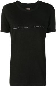 Osklen T-shirt met tekst Zwart