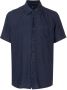 Osklen T-shirt met zak Blauw - Thumbnail 1